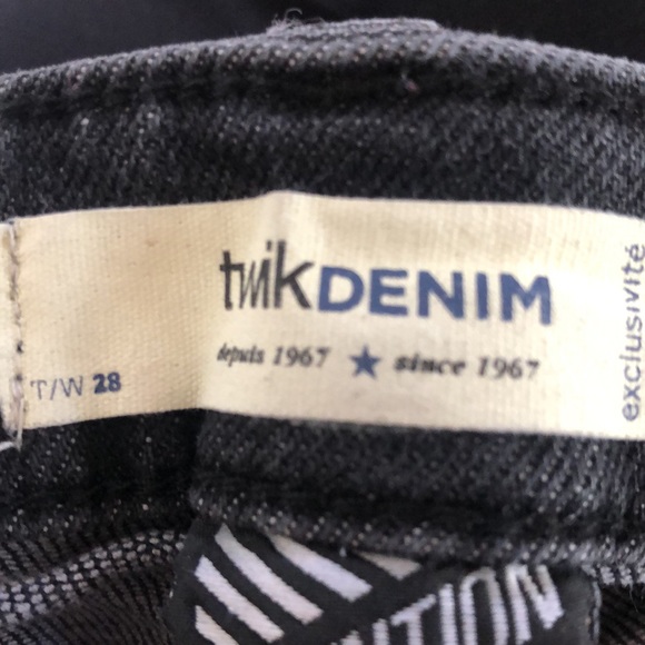 Black mom jeans (Dark Jean) - Picture 3 of 3